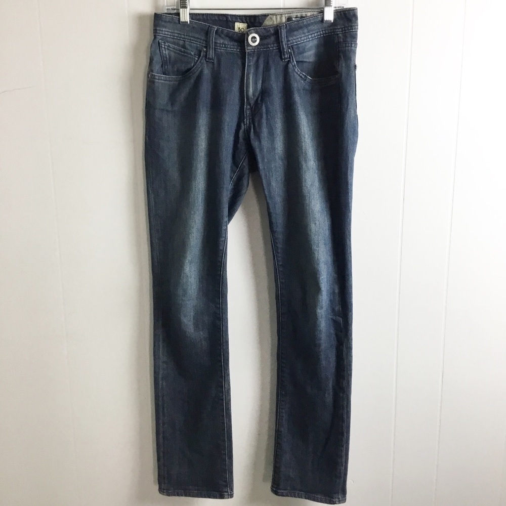 Volcom Vorta Slim Straight Fit Jeans Size 30